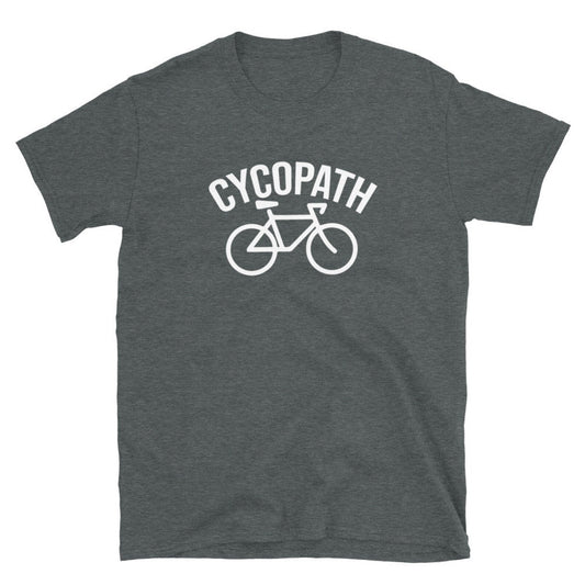 Cycopath Fahrrad T Shirt lustiger Spruch für Radfahrer und Bike Fans
